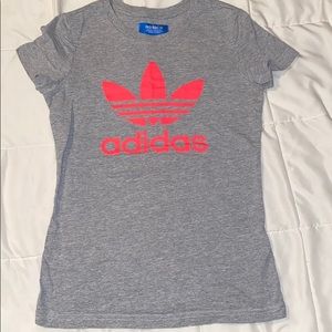 Adidas XS Grey Tee